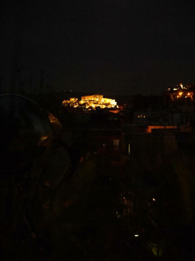 Stylish Penthouse With Acropolis And 360 View Apartment Athena Bagian luar foto