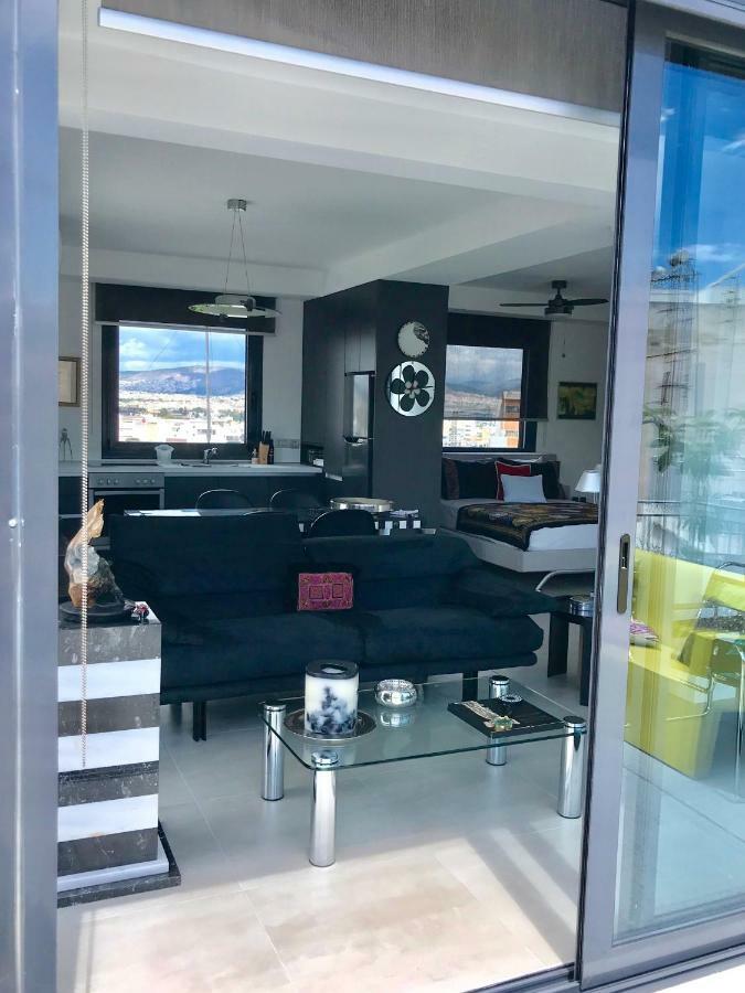 Stylish Penthouse With Acropolis And 360 View Apartment Athena Bagian luar foto
